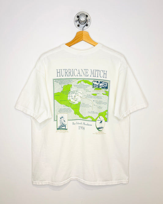 Vintage 1998 Hurricane Mitch Bay Islands Tee Shirt