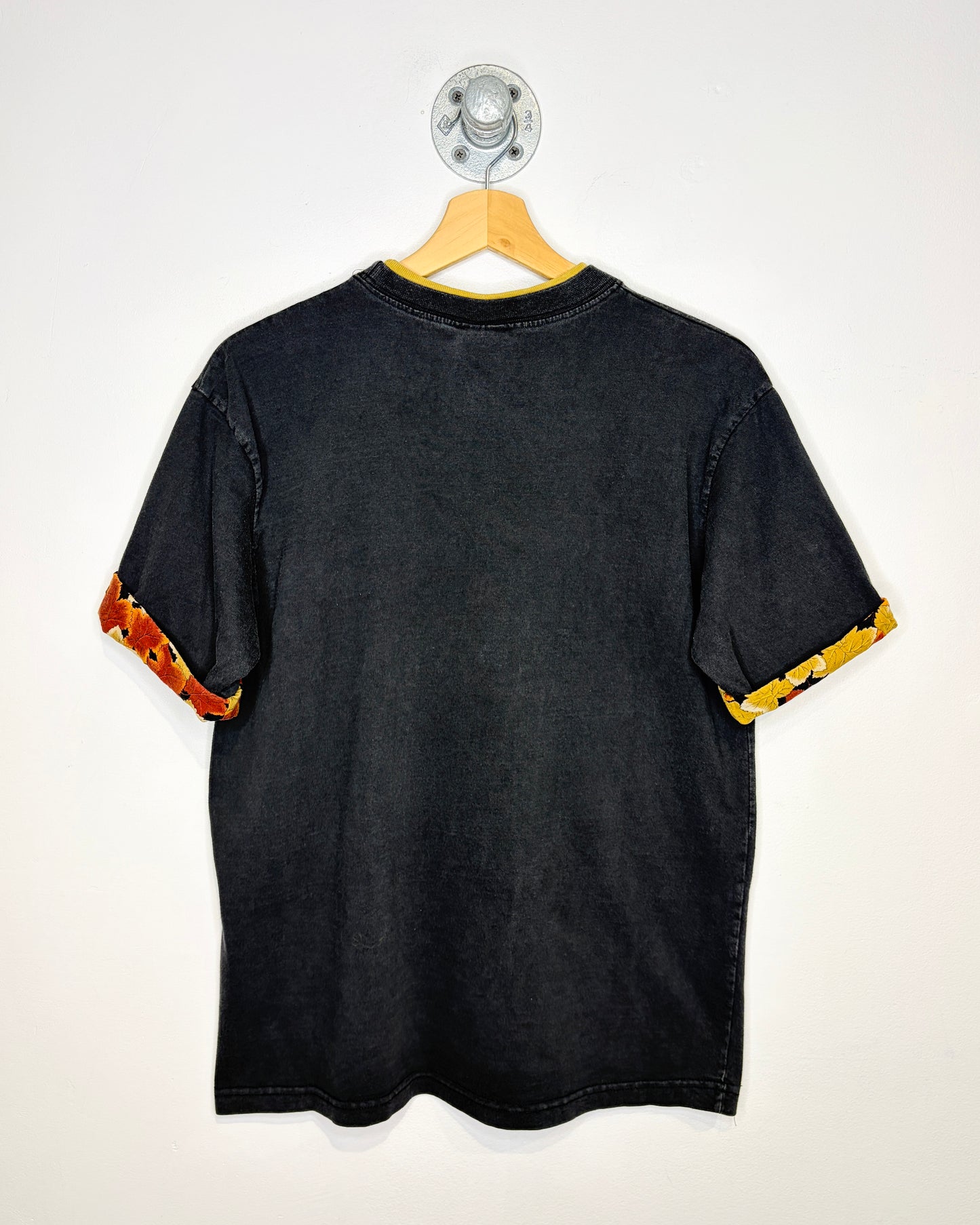 Vintage 90s Vancouver Canada Faded Black Tee Shirt