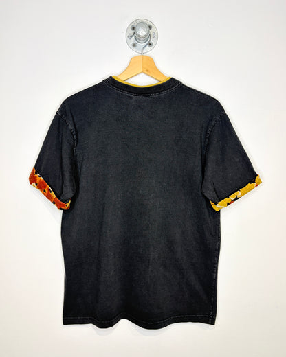 Vintage 90s Vancouver Canada Faded Black Tee Shirt