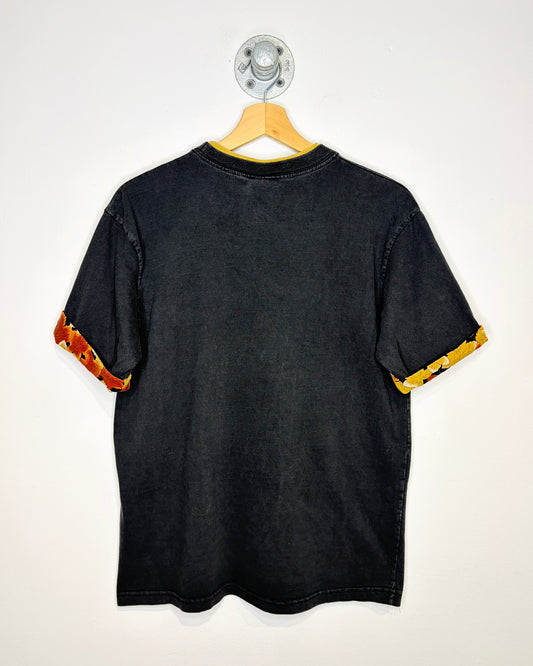 Vintage 90s Vancouver Canada Faded Black Tee Shirt