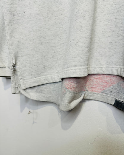 Vintage 1990s Mickey’s Gym Afterhood Grey Hoodie