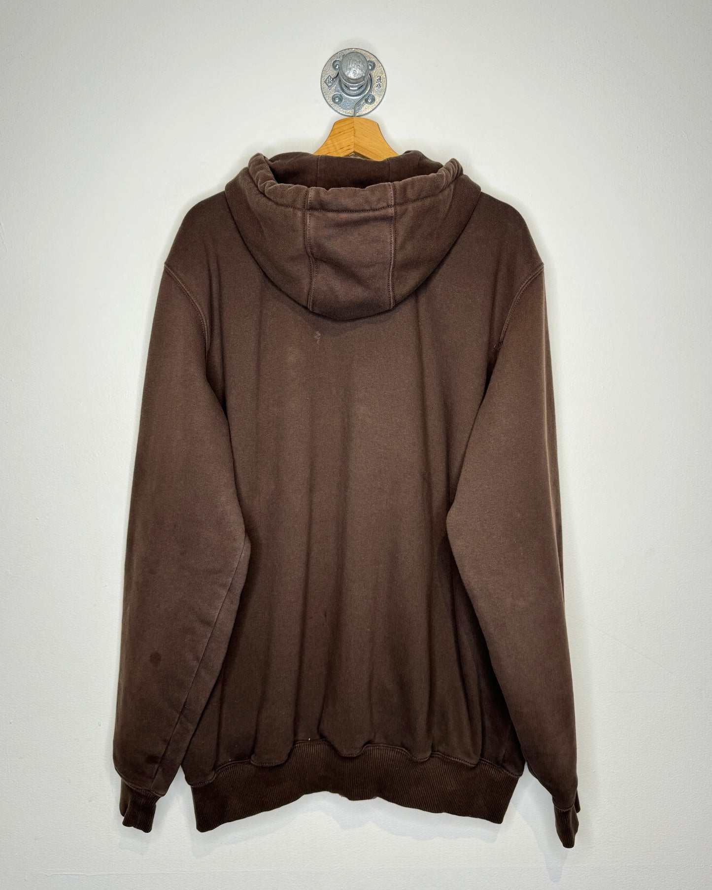 Carhartt Original Fit Brown Zip Up Hoodie