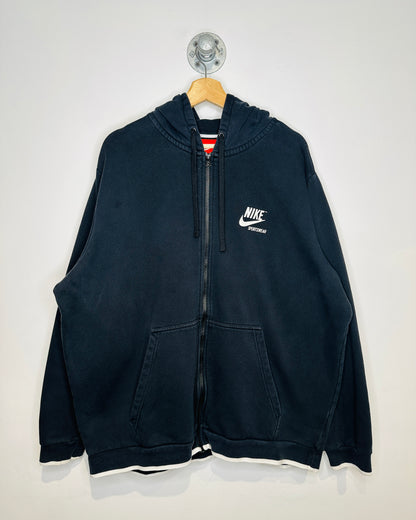 Nike Sportswear Faded Black Zip Up Hoodie