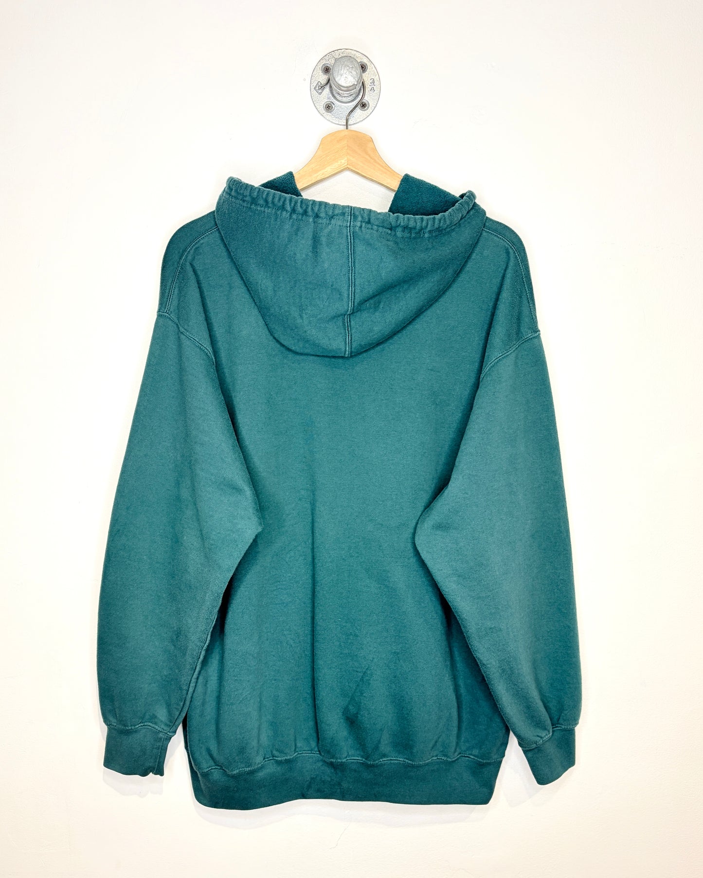 Vintage Philadelphia Eagles NFL Dark Teal Hoodie