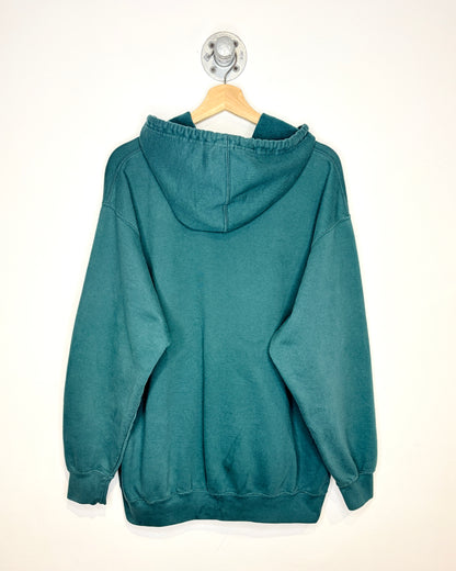 Vintage Philadelphia Eagles NFL Dark Teal Hoodie