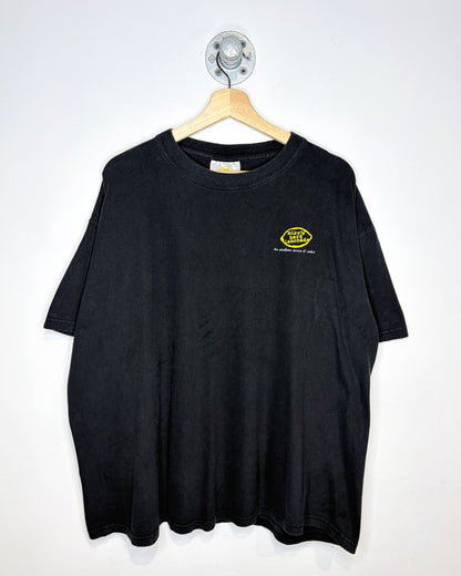 Vintage 1990s Mike’s Hard Lemonade Promotional Black Tee Shirt