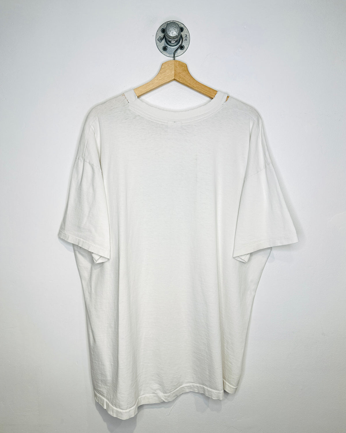 Vintage 1990 To Be… Or Not To Be Thrashed White Tee Shirt