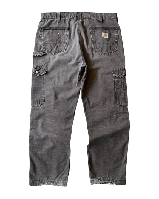 2000s Carhartt Relaxed Fit Distressed Ripstop Cargo Pants