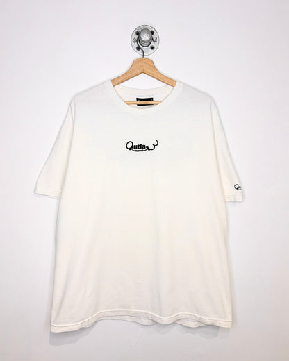 Vintage 2000s Outlaw Apparel White Tee Shirt