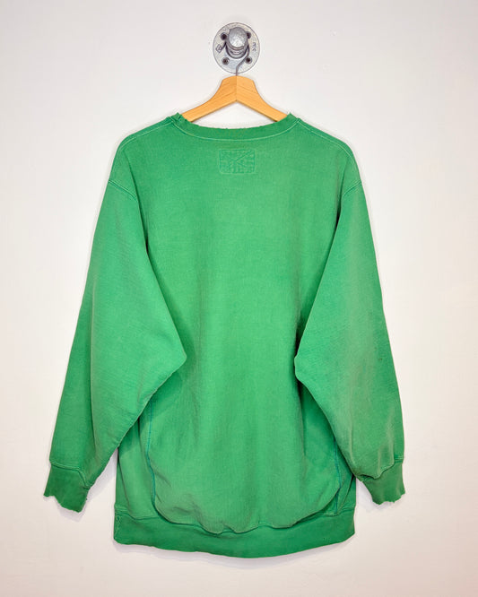 Vintage 2000s Michigan State Mint Green Crewneck Sweatshirt