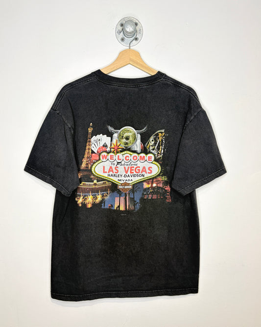 2010 Harley Davidson Las Vegas Black Tee Shirt