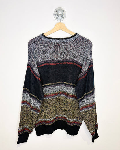 Vintage 90s Impact Multi-Colour Knit Sweater