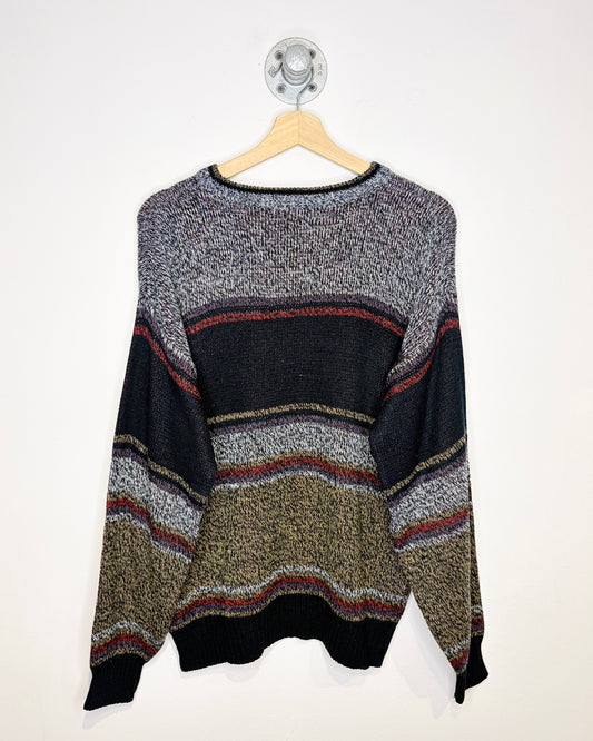 Vintage 90s Impact Multi-Colour Knit Sweater