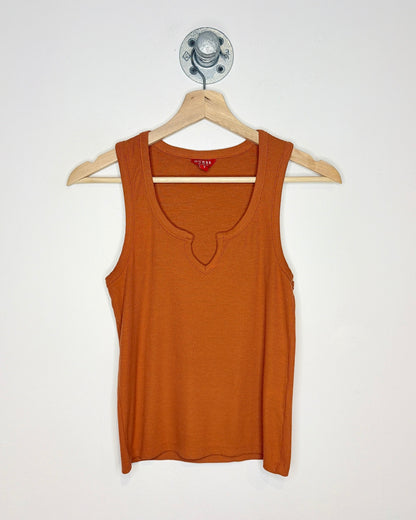 2000s Women’s Guess Los Angeles Earth Tone Tank Top