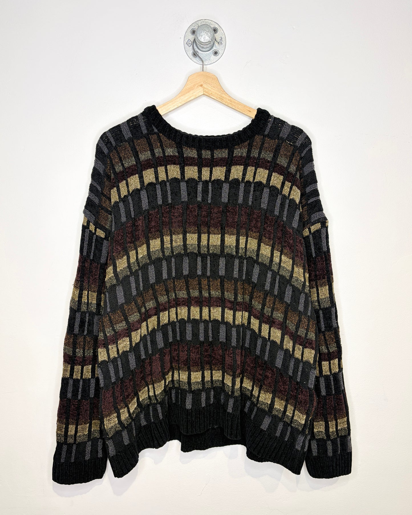 2000s Mercer Street Studio Black & Brown Sweater