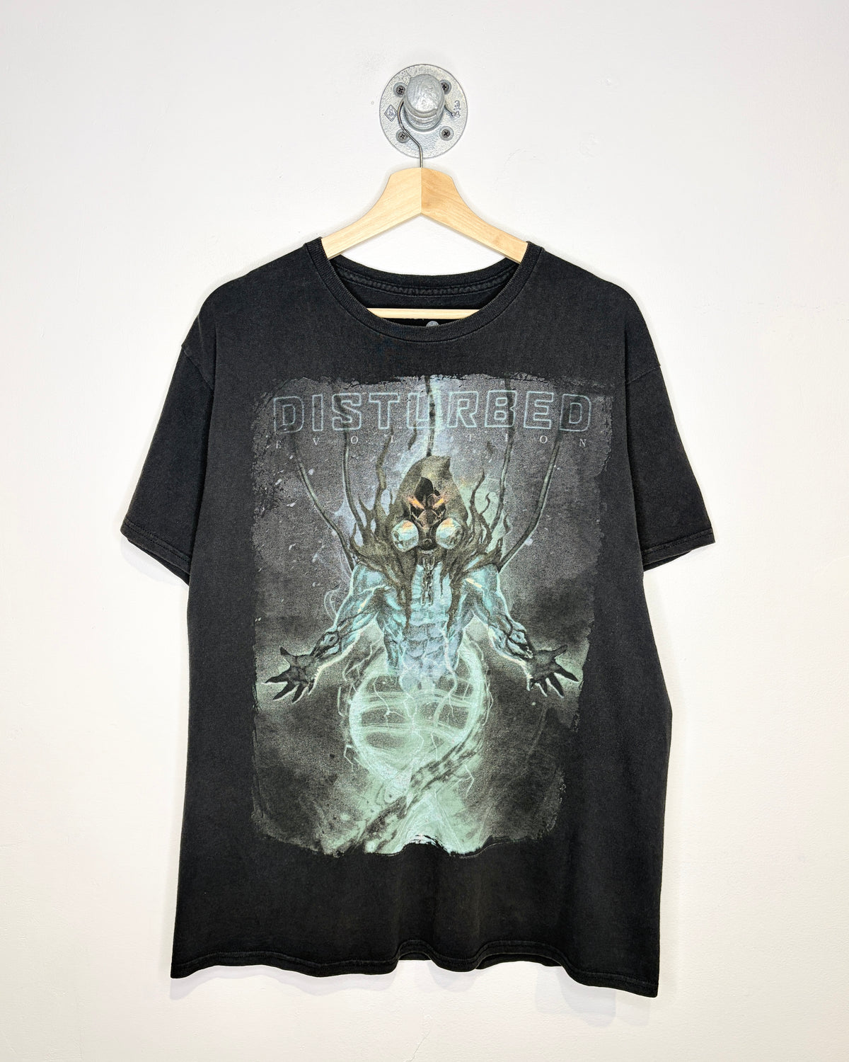 Disturbed Evolution Black Band Tee Shirt