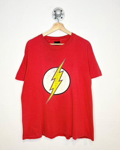 Vintage 2000 DC Comics Flash Red Tee Shirt
