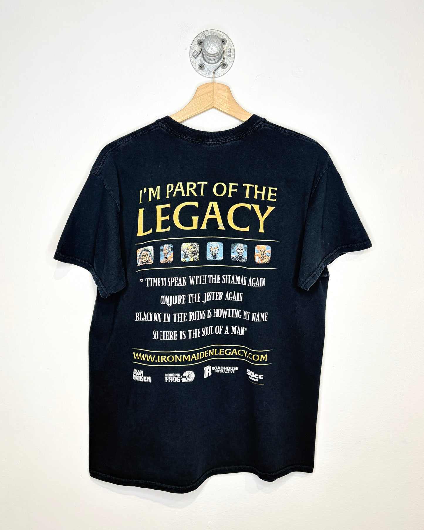 Iron Maiden Legacy Of The Beast Black Tee Shirt