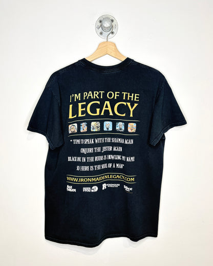 Iron Maiden Legacy Of The Beast Black Tee Shirt