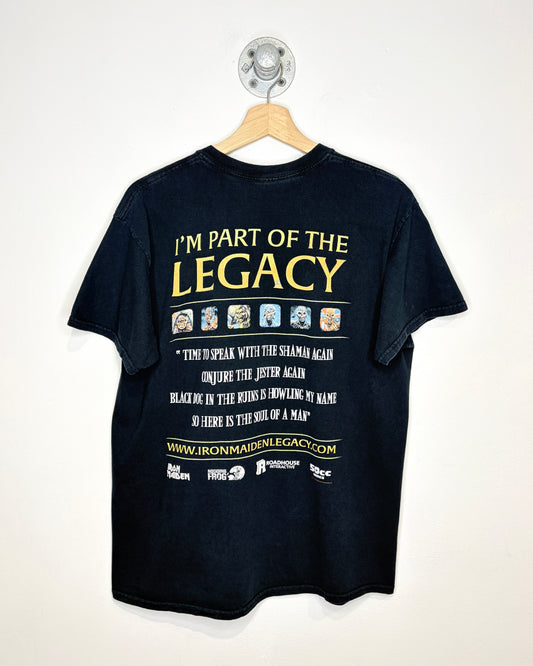 Iron Maiden Legacy Of The Beast Black Tee Shirt