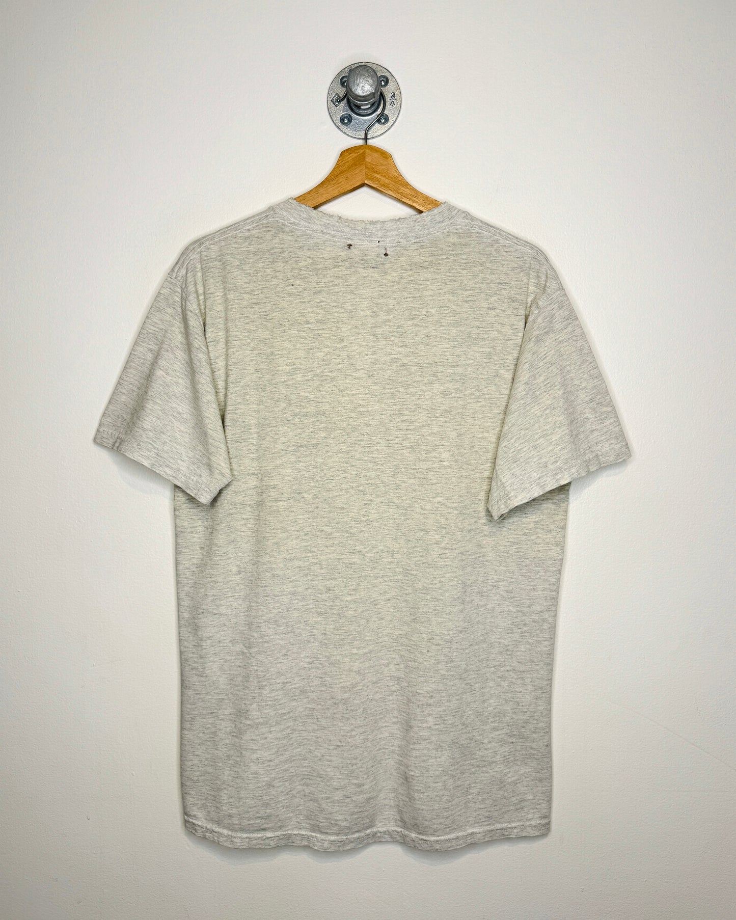 Vintage 90s Dale Earnhardt NASCAR Distressed Grey Tee Shirt