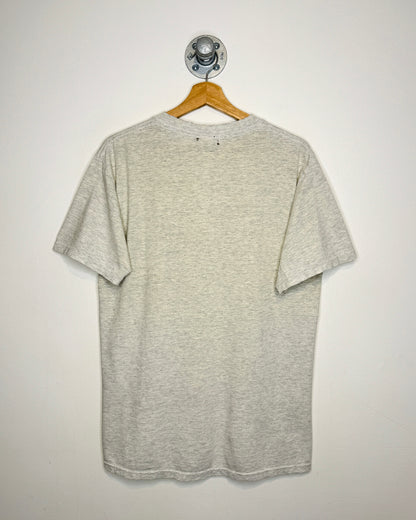 Vintage 90s Dale Earnhardt NASCAR Distressed Grey Tee Shirt