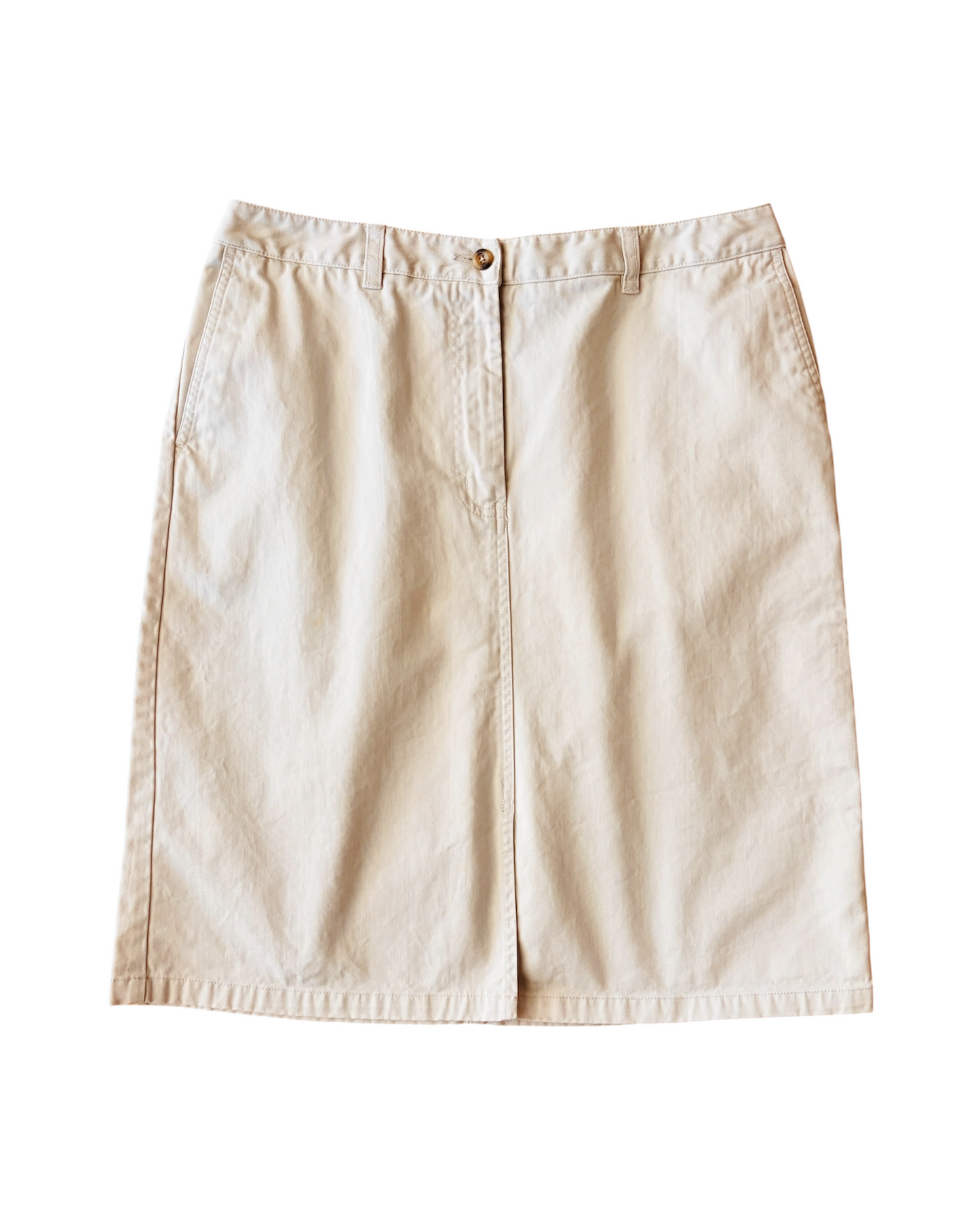 Vintage Women’s Eddie Bauer Signature Twill Tan Skirt