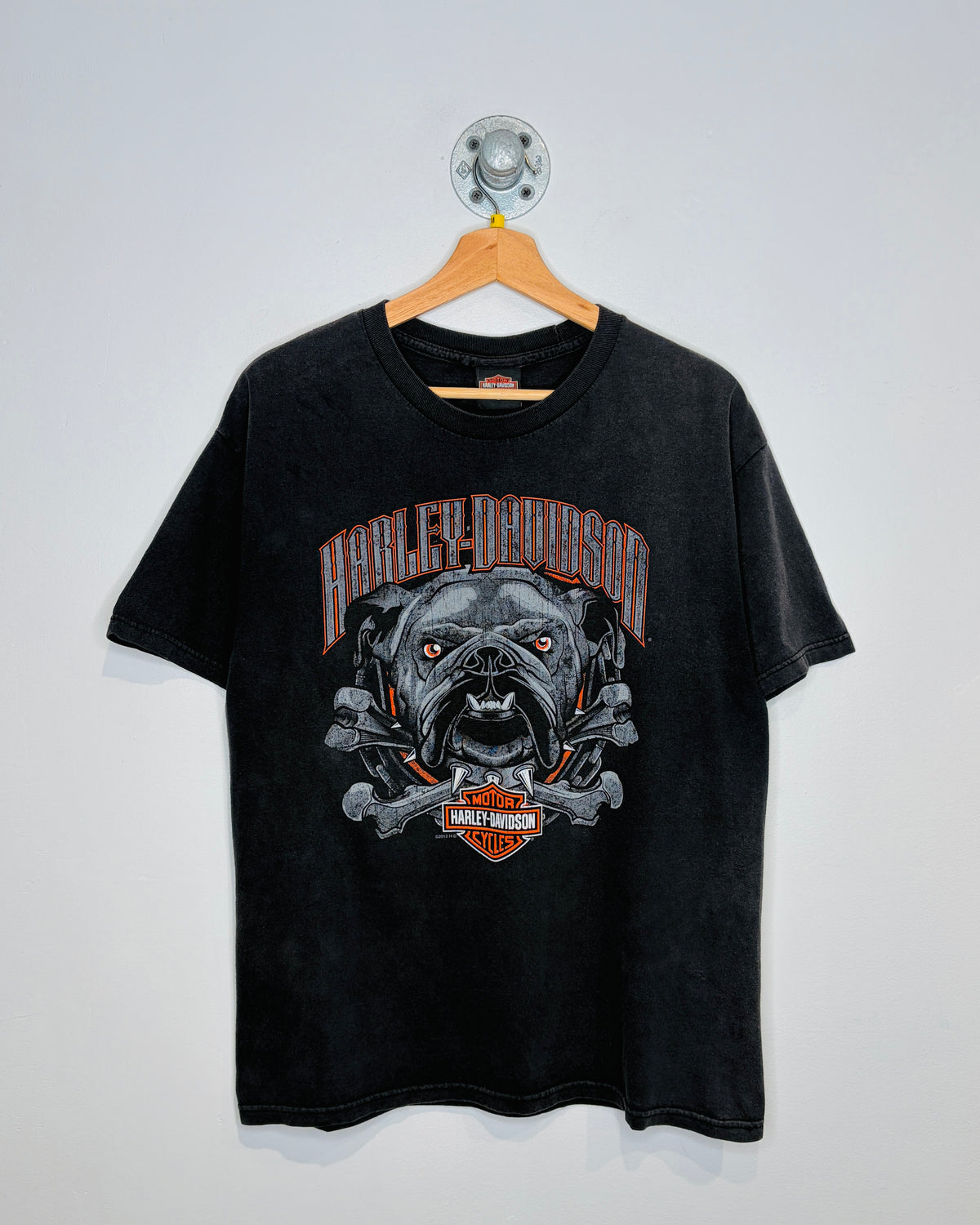 Harley-Davidson Cancun Sun Faded Black Tee Shirt