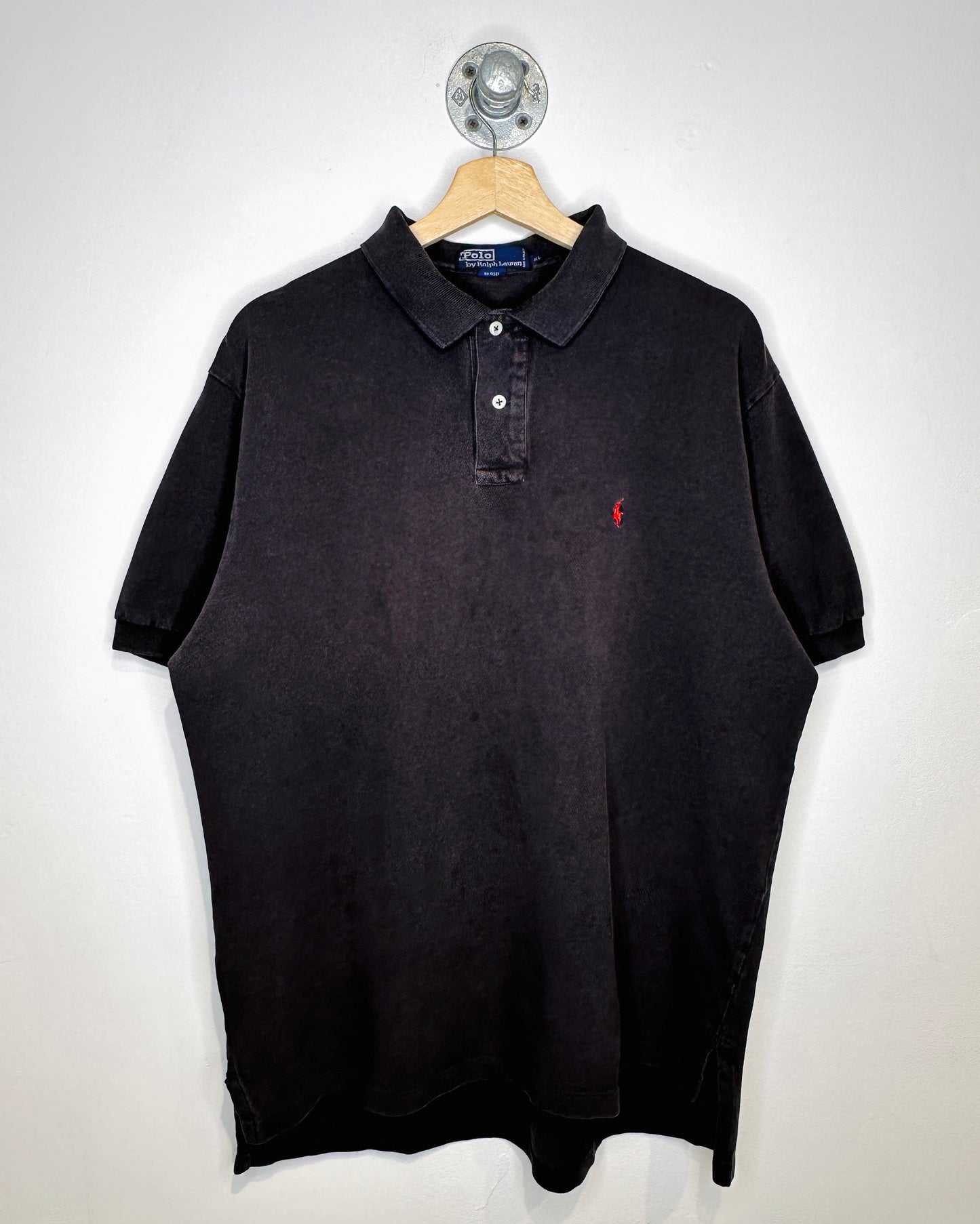 Vintage Polo By Ralph Lauren Black Polo Shirt
