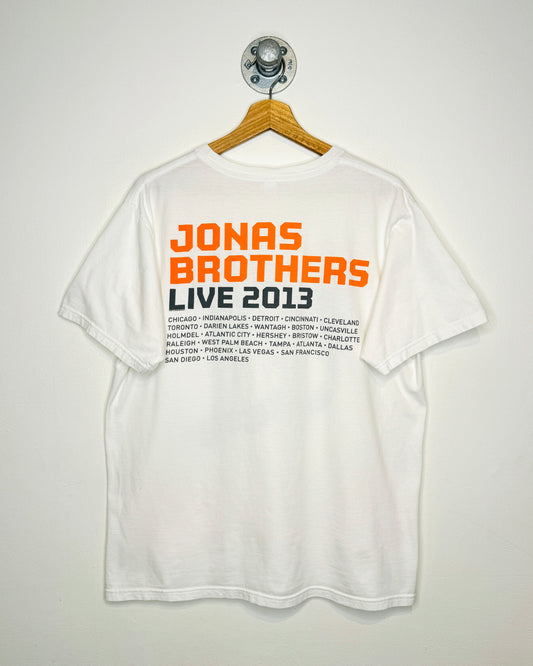 Jonas Brothers Tour White Tee Shirt