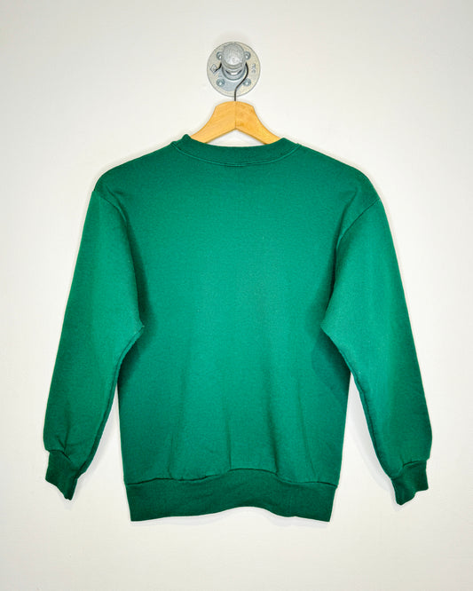 Vintage 90s Michigan State Green Crewneck Sweatshirt