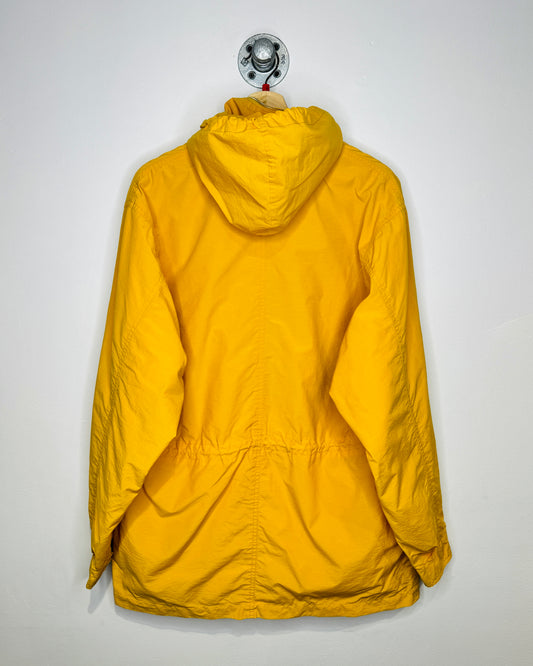 2000s GAP Yellow Hooded Field Coat