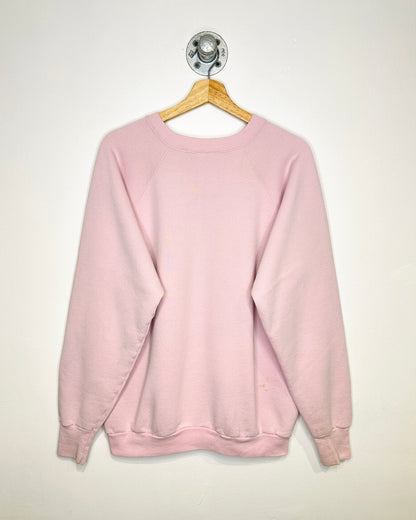 Vintage 90s LA California Pink Crewneck Sweatshirt