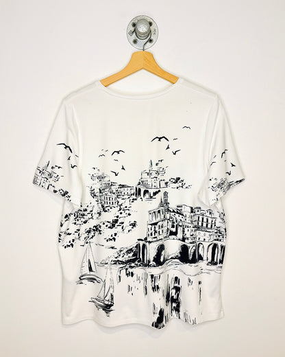 Vintage European Coast White Women’s Tee Shirt