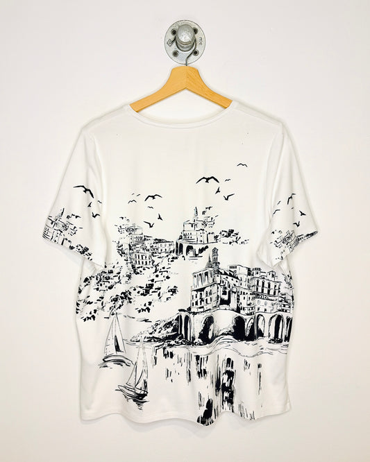 Vintage European Coast White Women’s Tee Shirt