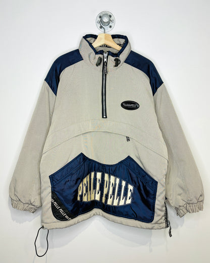 Vintage Early 2000s Marc Buchanan Pelle Pelle Quarter Zip Jacket