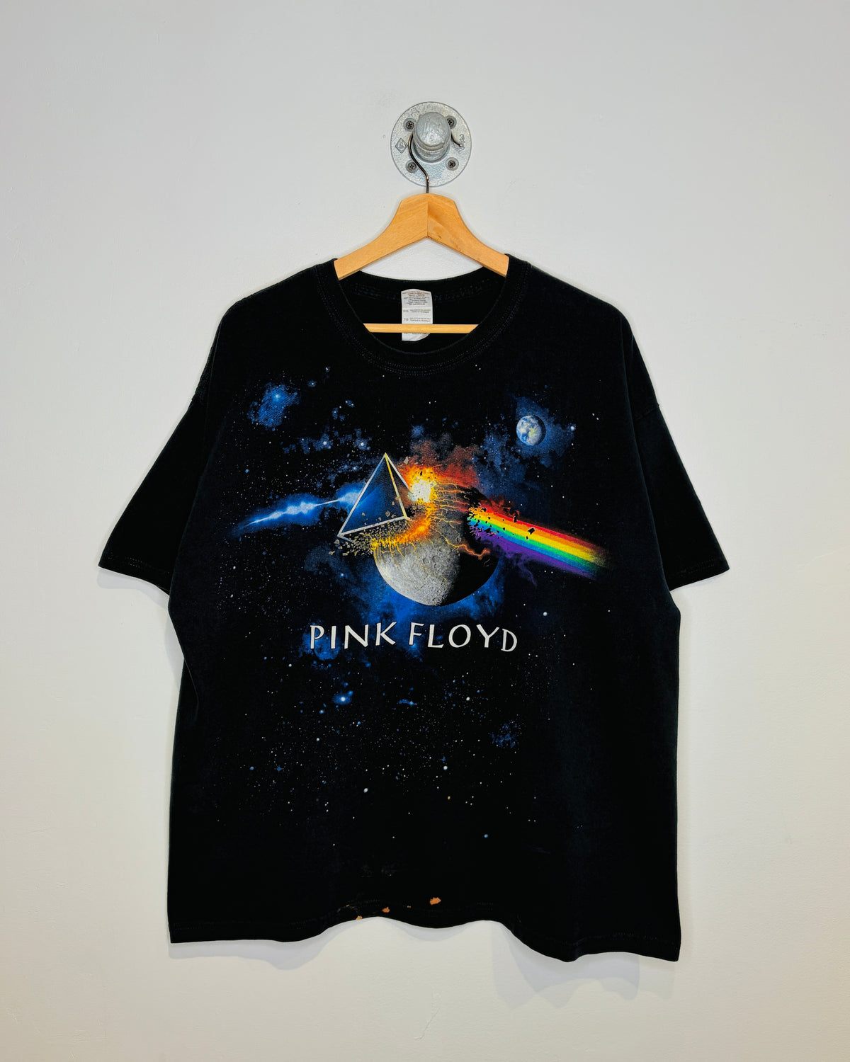 Pink Floyd Great Gig In The Sky Graphic Black Vintage Shirt