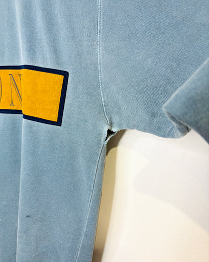 Vintage 90s Champions Faded Slate Blue Crewneck Sweatshirt