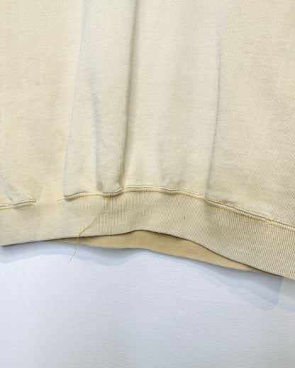 Vintage 1970s Sears The Men’s Store Short Sleeve Beige Distressed Sweatshirt