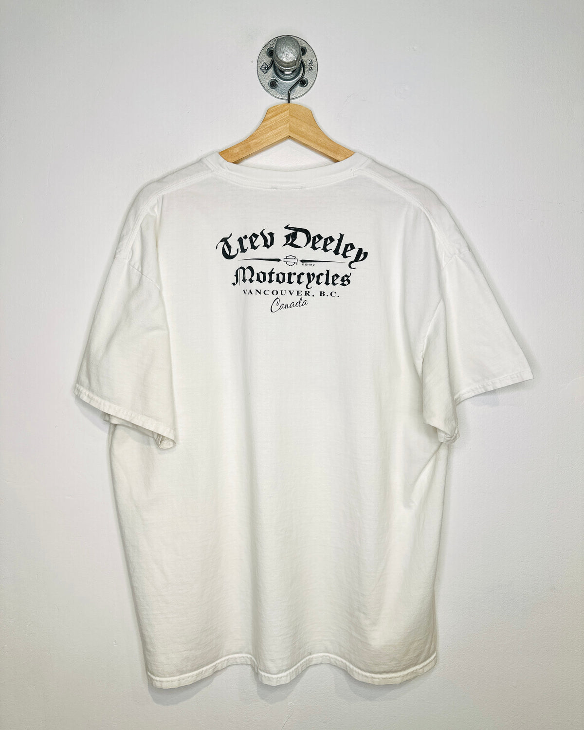 Harley-Davidson Performance Parts One Pocket White Tee Shirt