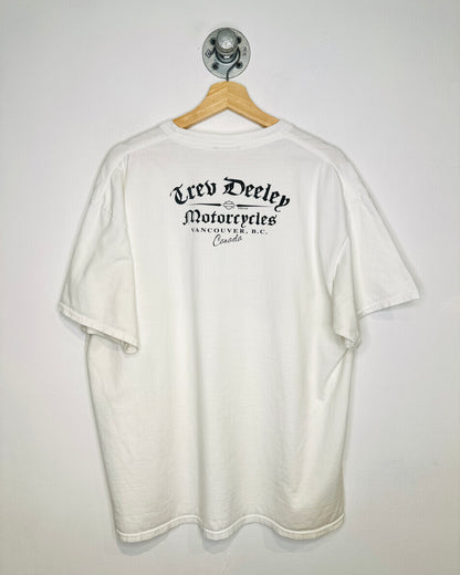 Harley-Davidson Performance Parts One Pocket White Tee Shirt