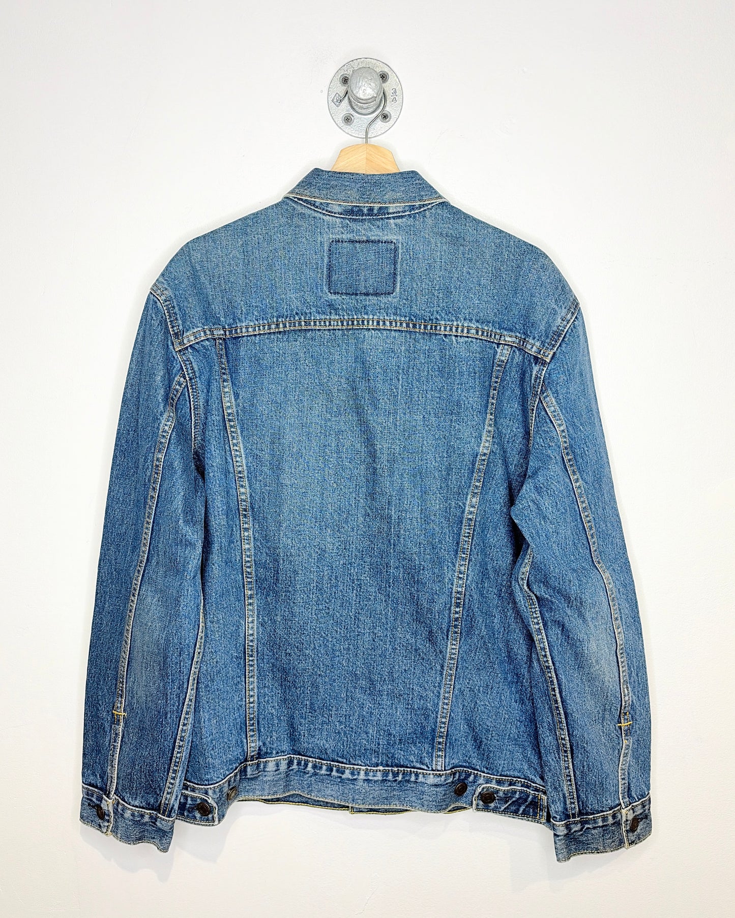 Levi’s Faded Mid Wash Denim Trucker Jacket