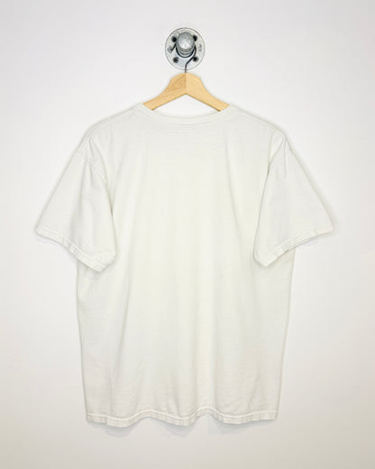 Vintage 2006 Wayne Whelnton Dragon Sketch Print Tee Shirt