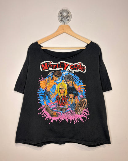 Vintage 1991 Mötley Crüe Black Band Tee Shirt