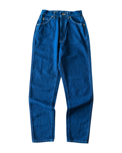 Vintage 90s Lee Jr Tapered Rider Dark Wash Jeans
