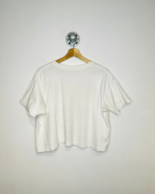 Vintage 1991 Ohio State Buckeyes Crop Top Tee Shirt