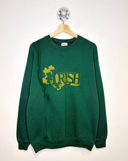 Vintage 1990s Irish Green Crewneck Sweatshirt