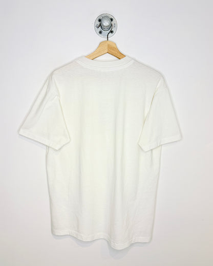 Vintage 90s “Kiss All The Lawyers” White Tee Shirt