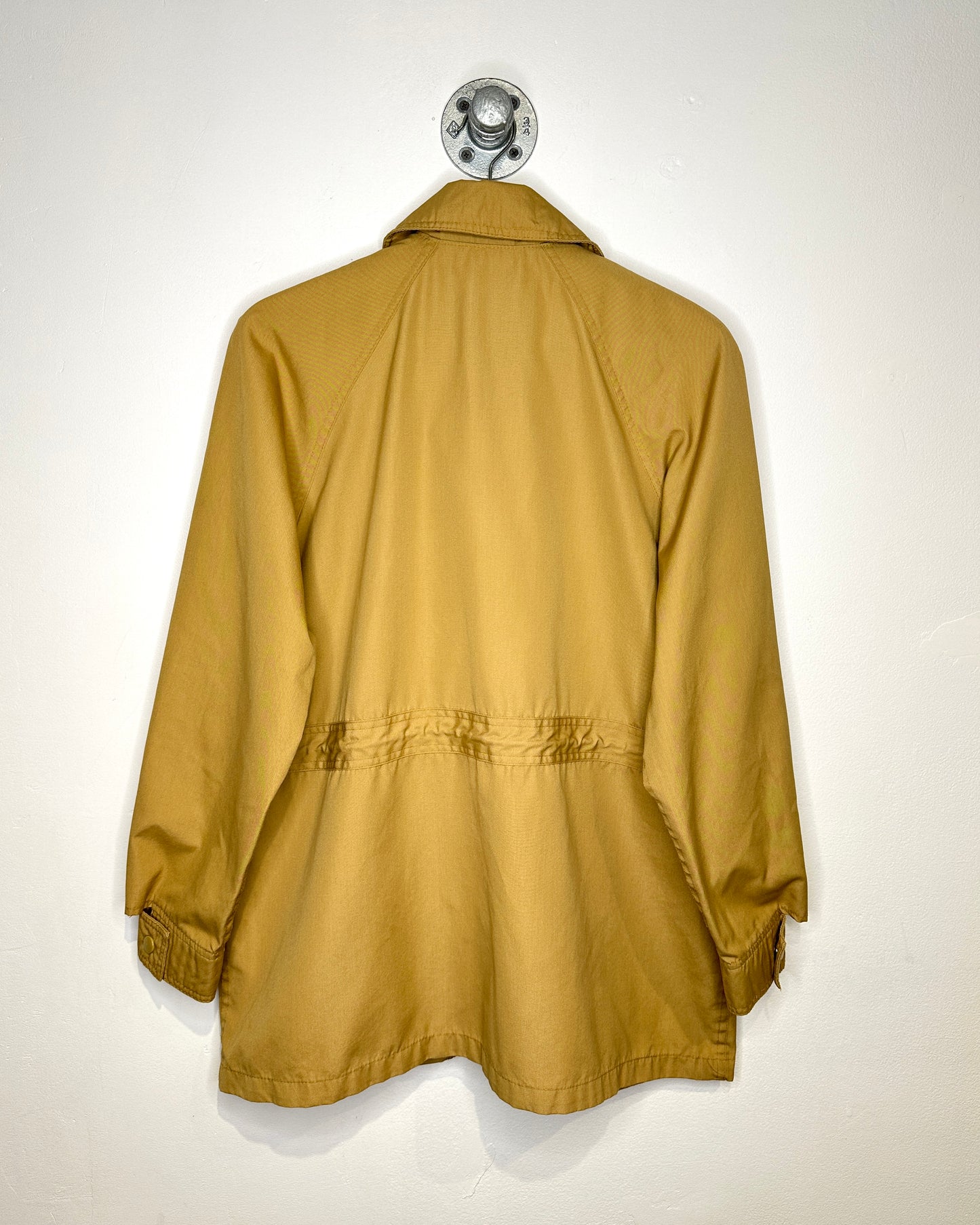 Vintage 1970s Sears Tan Raglan Snap Jacket