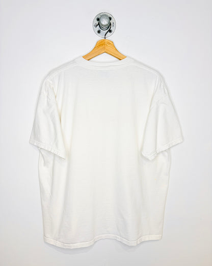 Vintage 90s Sauga Duck Festival White Tee Shirt